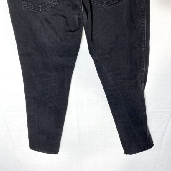 Nudie Jeans Washed Dry Black Slim Jim Organic Cotton Slim Leg Jeans 33 - Picture 14 of 16